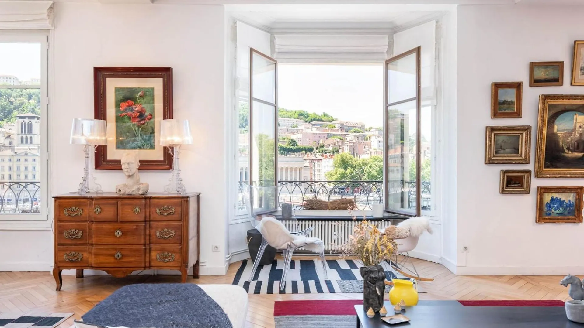 Panorama - Magnificent Flat With Breathtaking View Of Fourviere Basilica Apartment Lyon 0*,